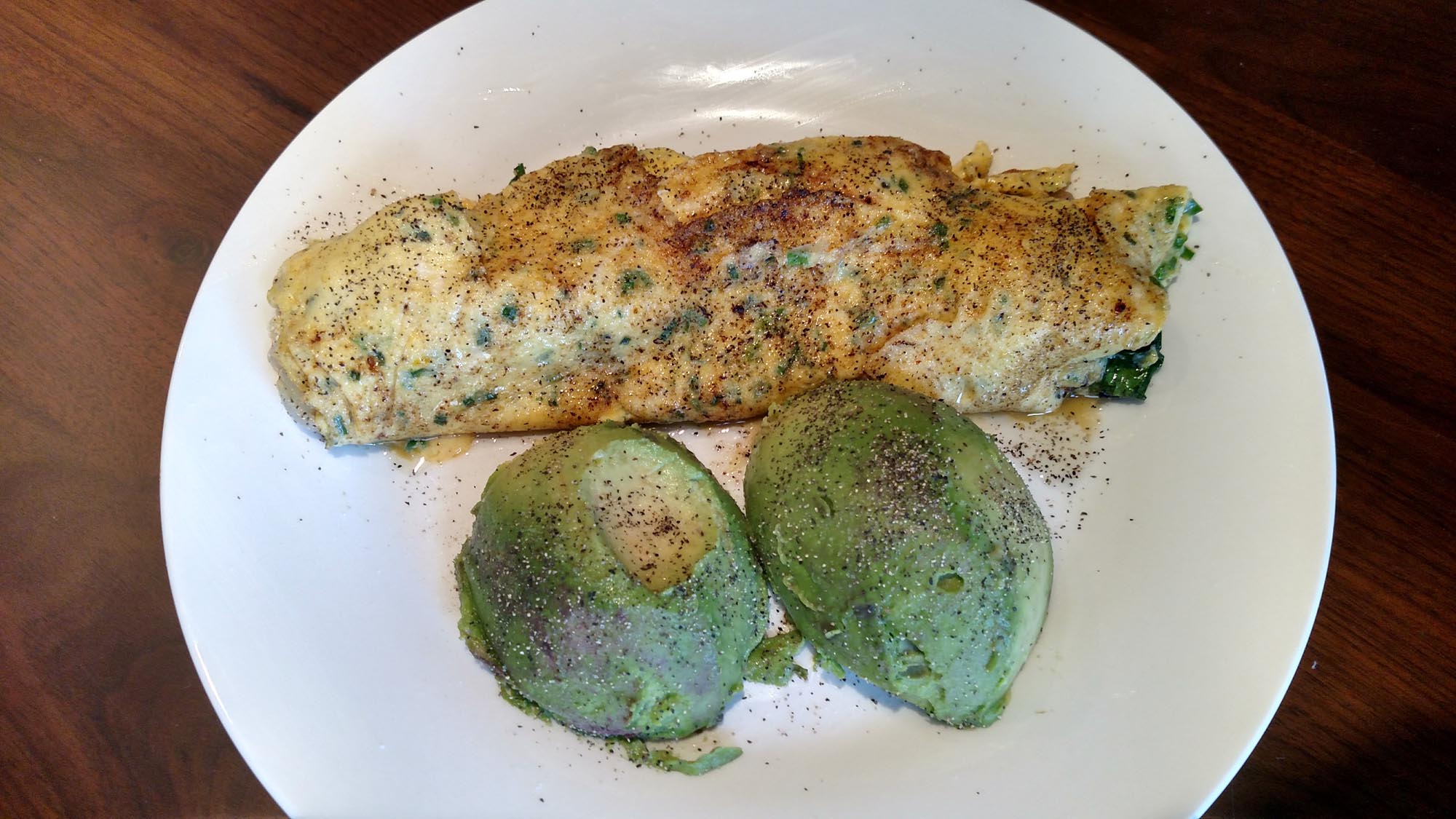 Omelette eaten at 2018-03-18