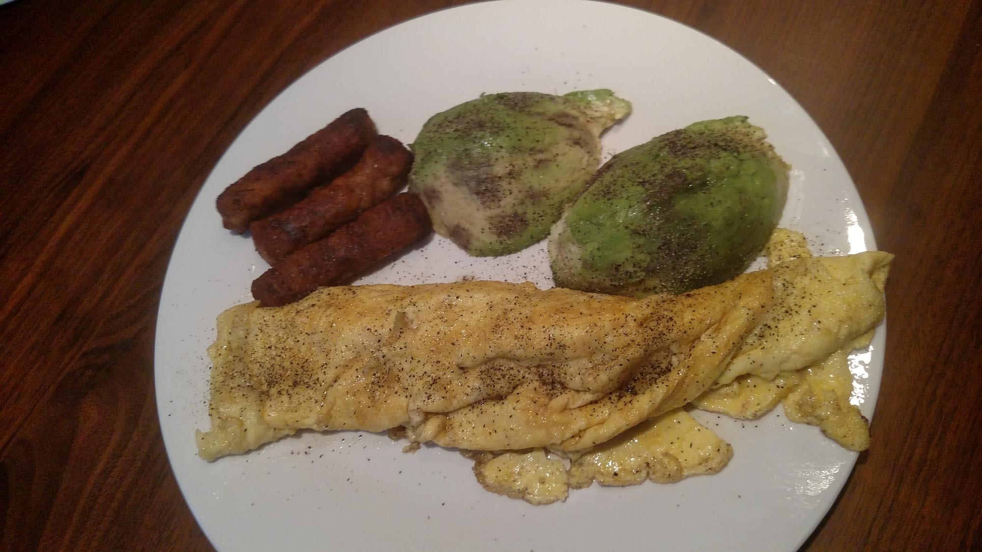 Omelette eaten at 2018-03-27