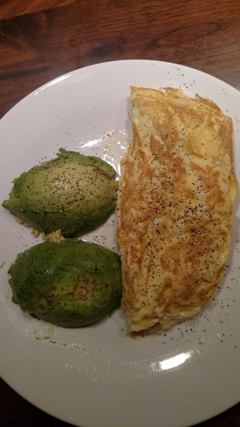 Omelette eaten at 2018-09-21