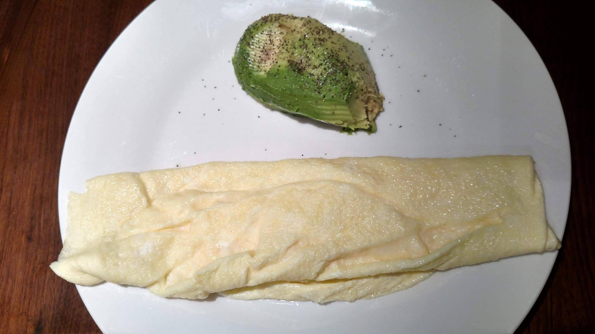 Omelette eaten at 2018-11-19