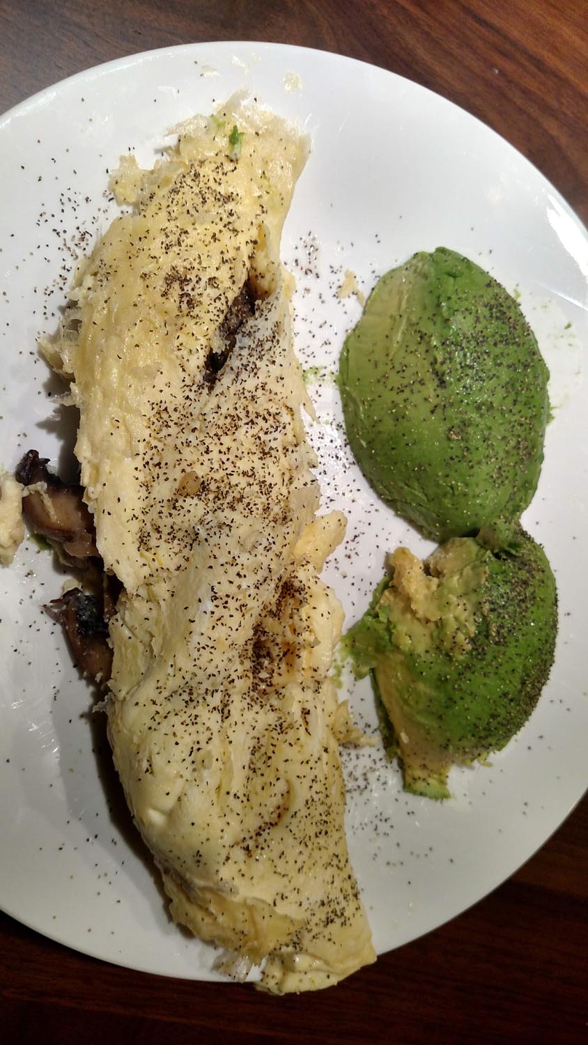 Omelette eaten at 2018-12-03
