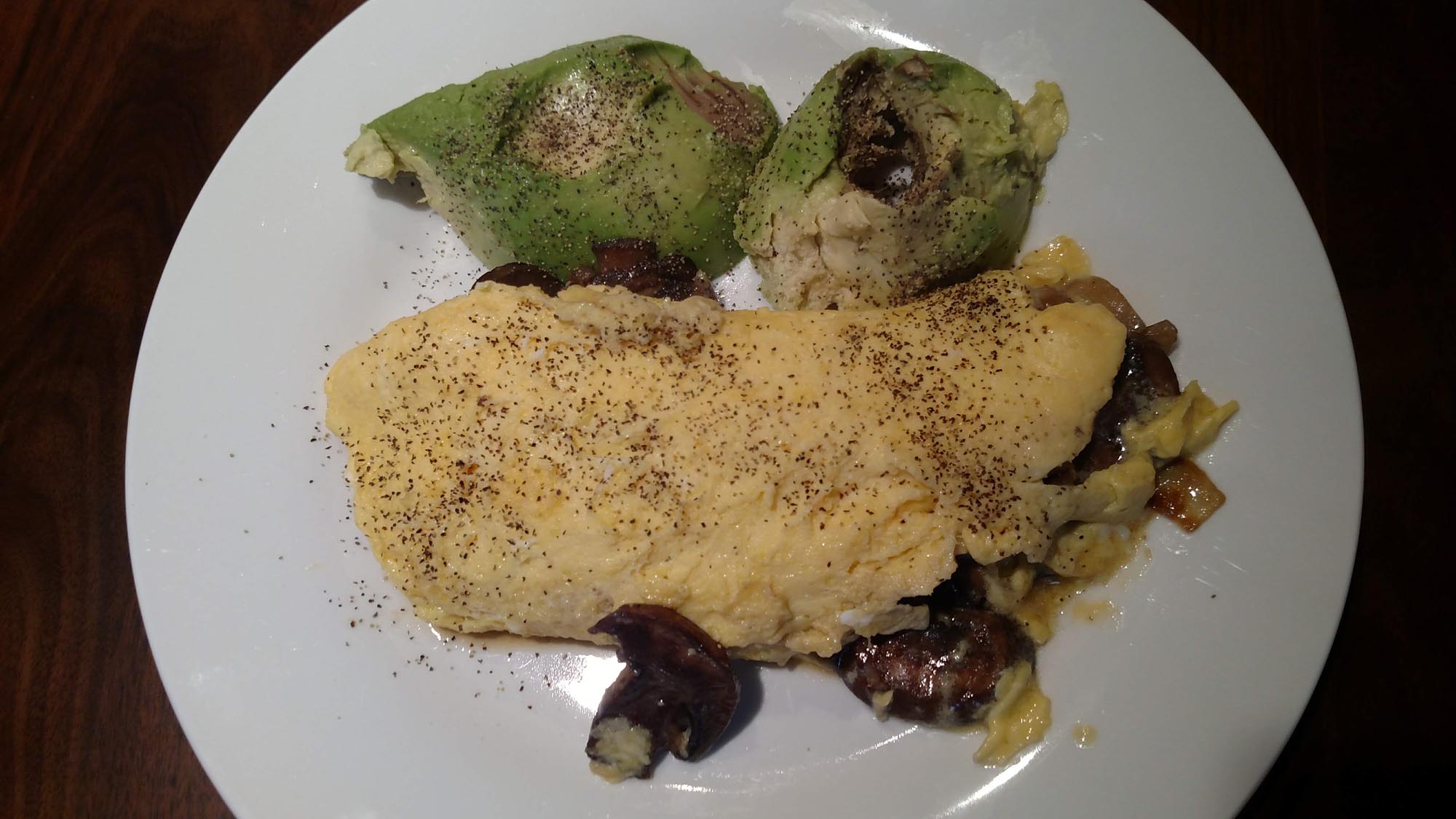 Omelette eaten at 2018-12-14
