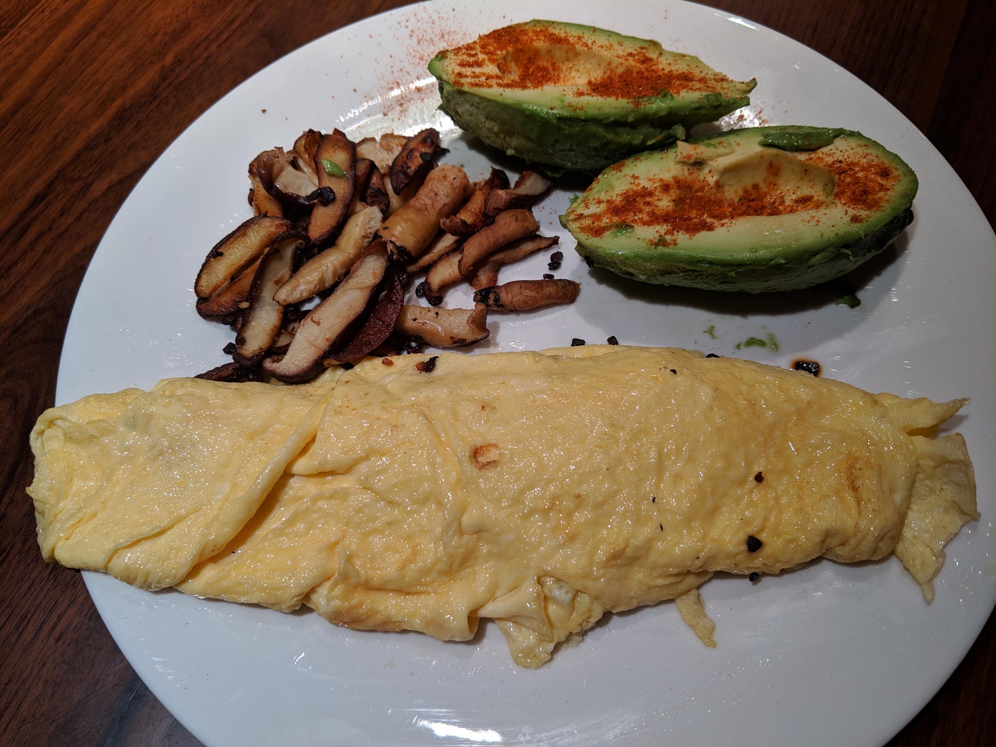 Omelette eaten at 2019-04-16