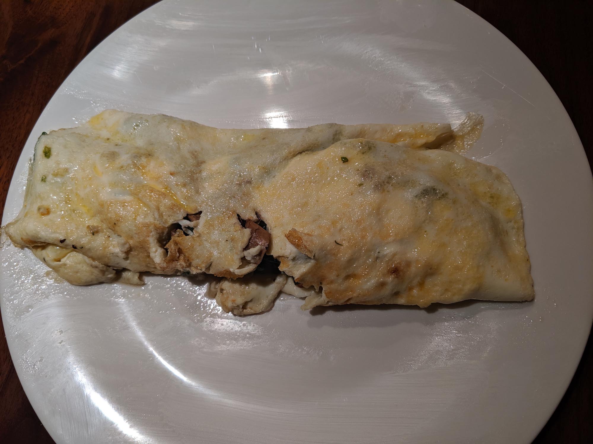 Omelette eaten at 2019-08-26