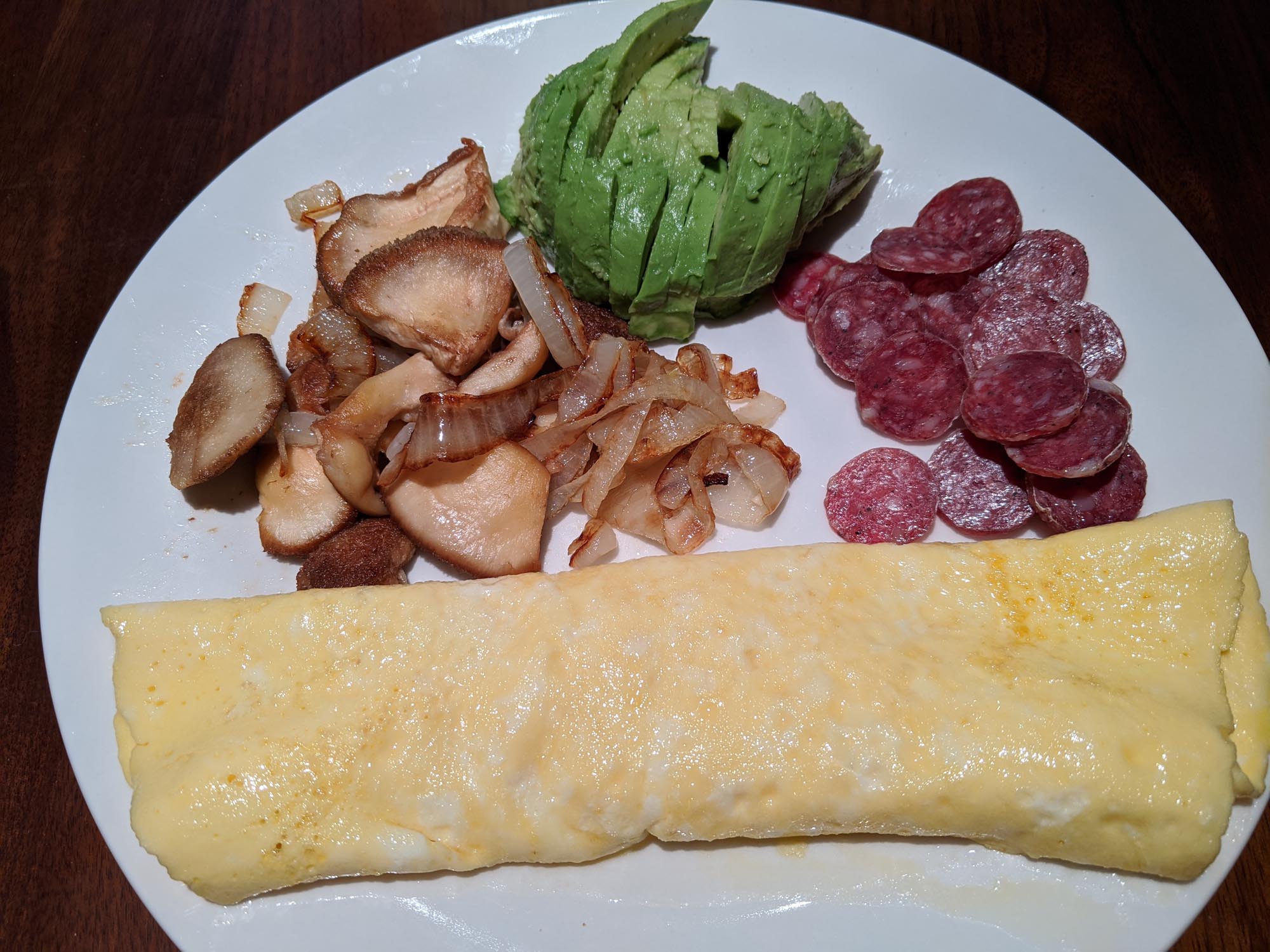 Omelette eaten at 2020-03-19