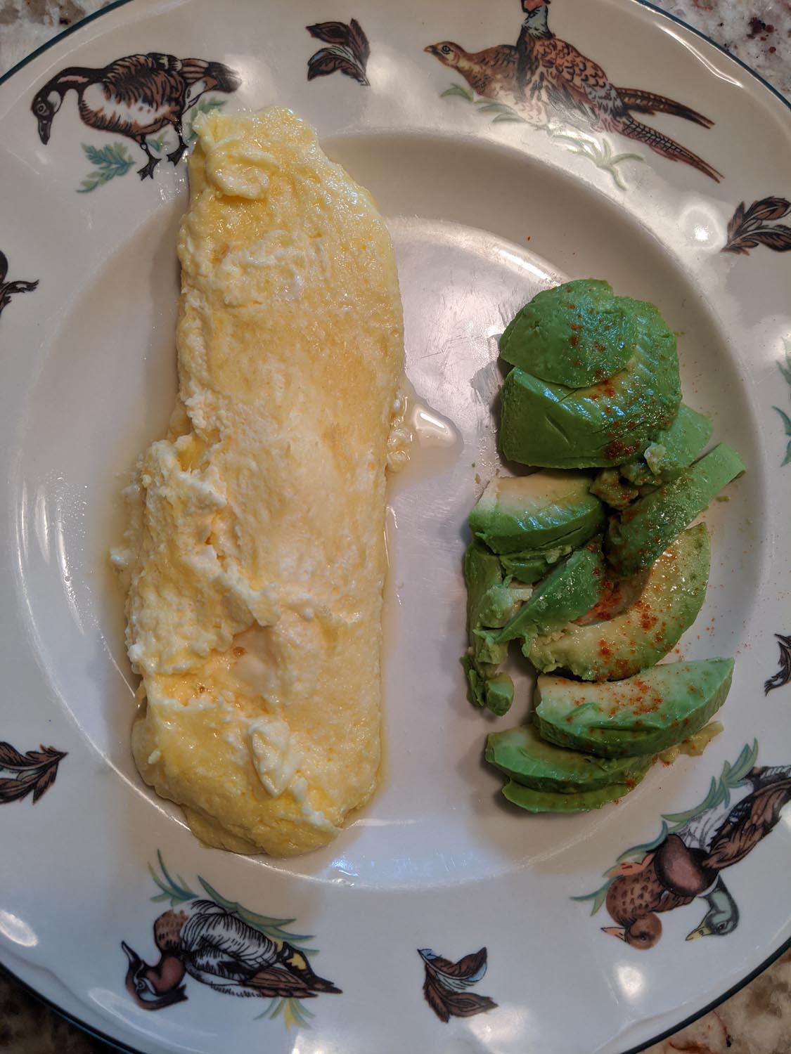 Omelette eaten at 2020-10-03