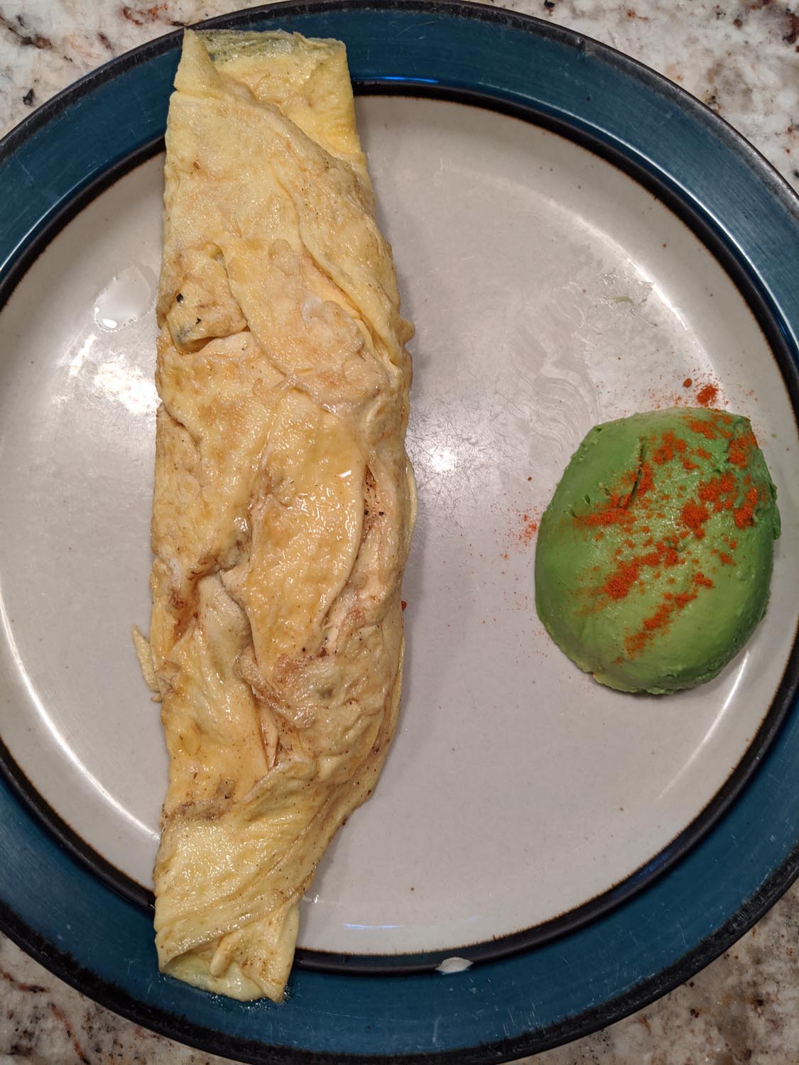Omelette eaten at 2020-10-05