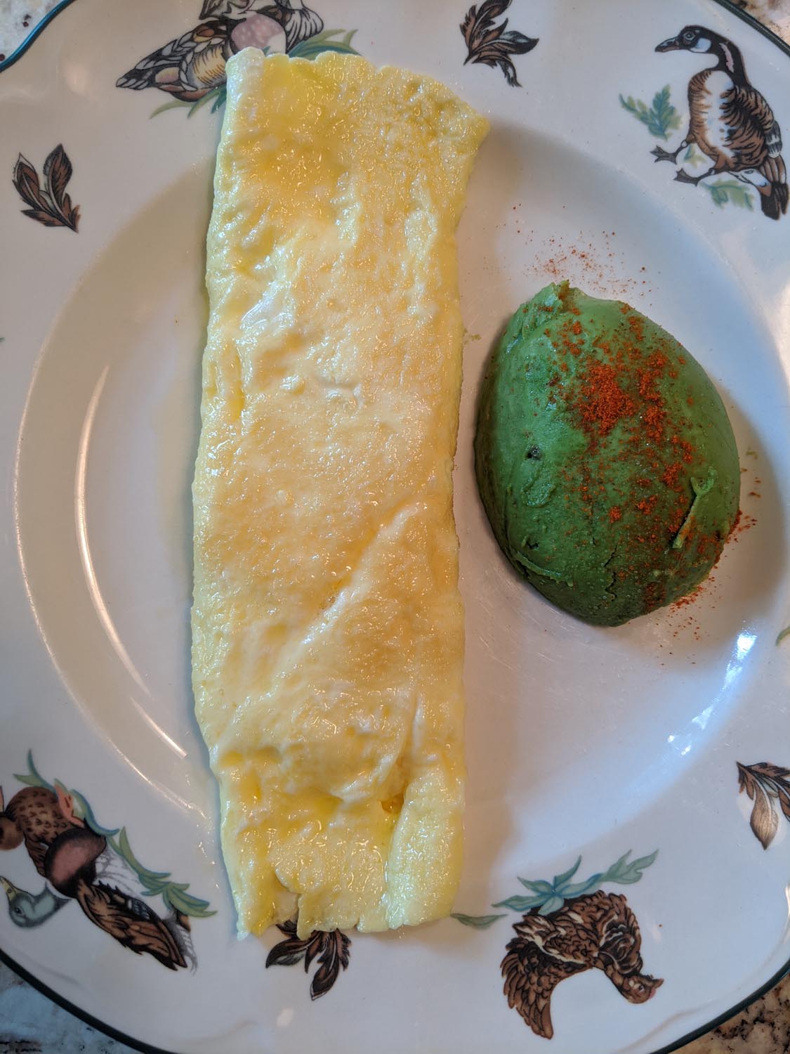Omelette eaten at 2020-10-09