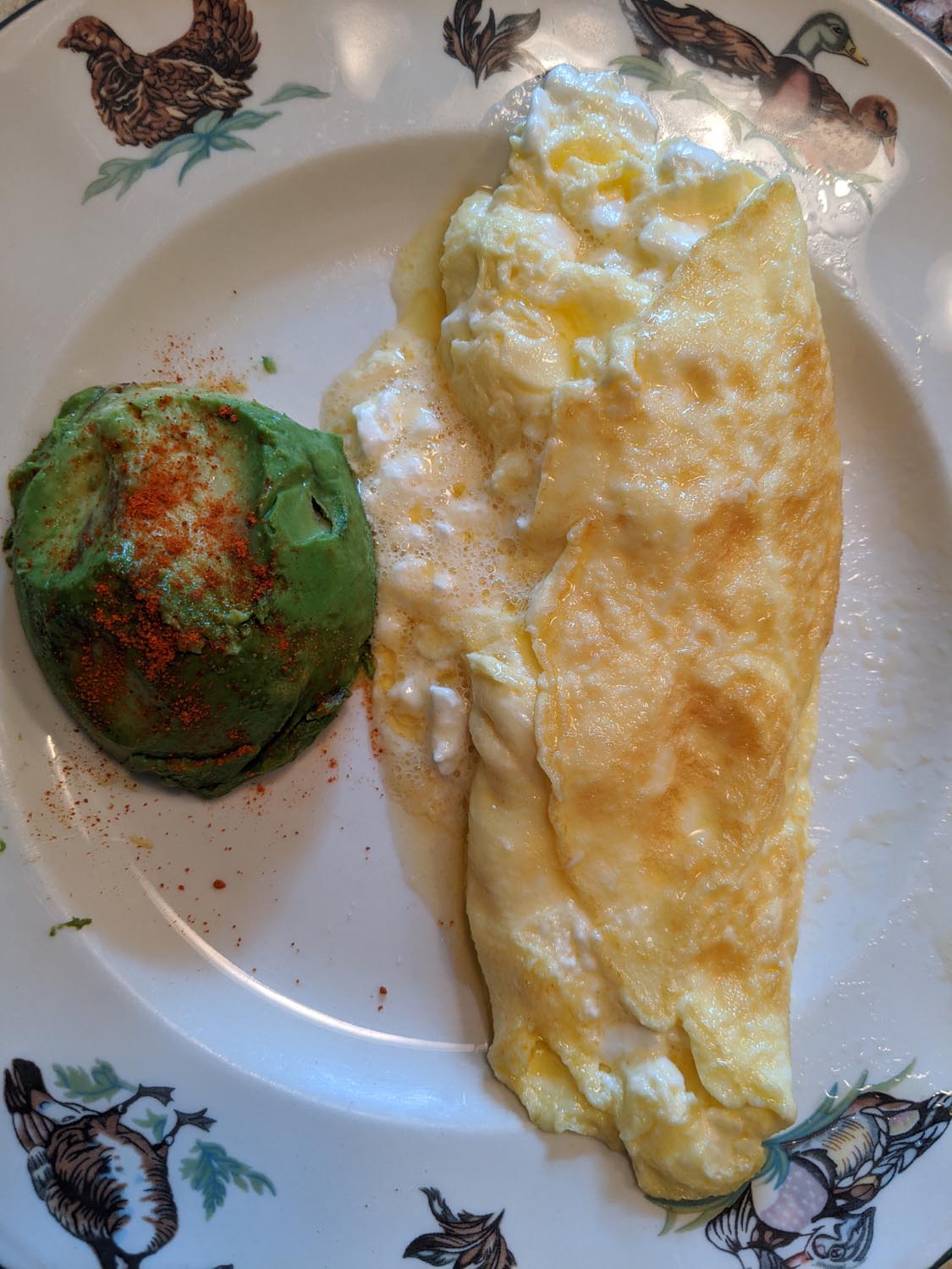 Omelette eaten at 2020-10-10