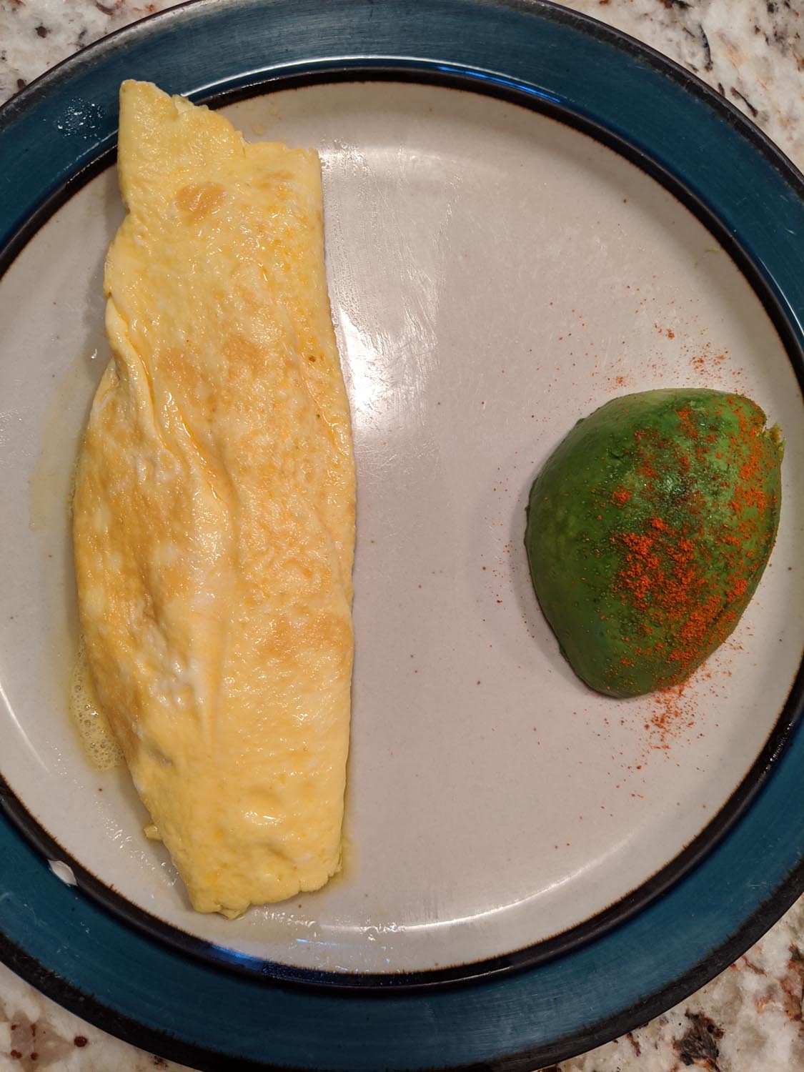 Omelette eaten at 2020-10-12