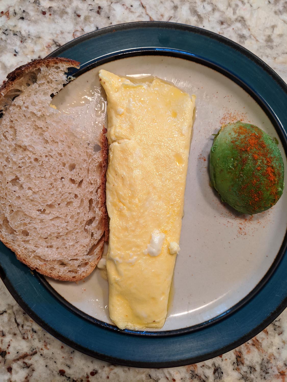Omelette eaten at 2020-10-13