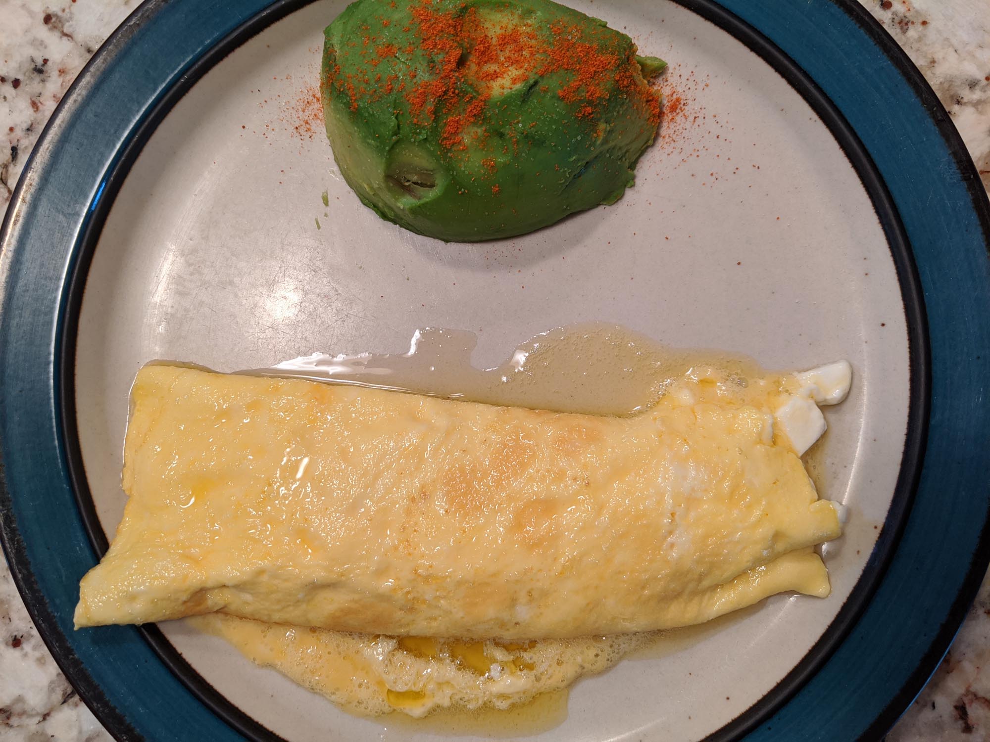 Omelette eaten at 2020-10-14