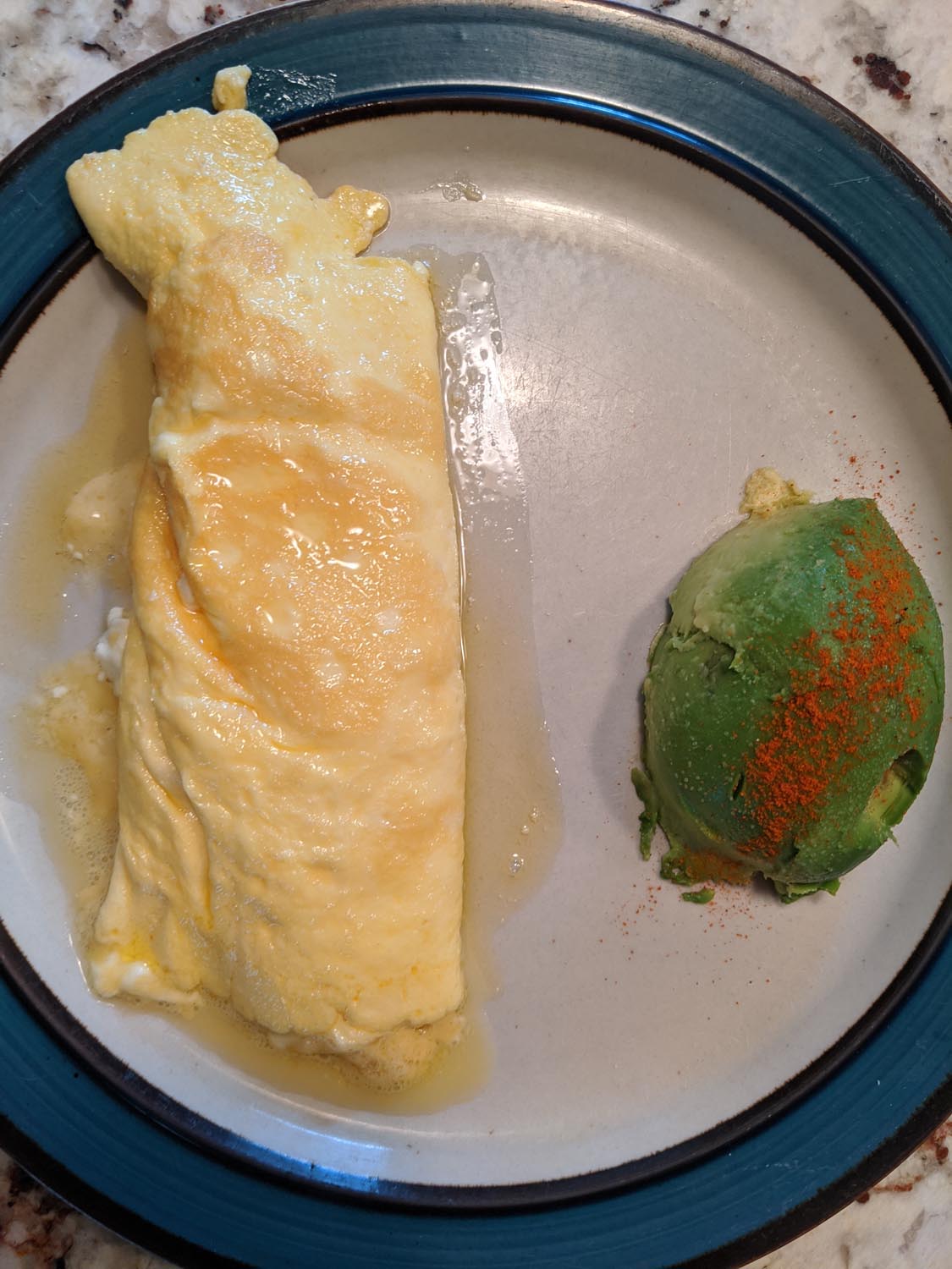 Omelette eaten at 2020-10-15