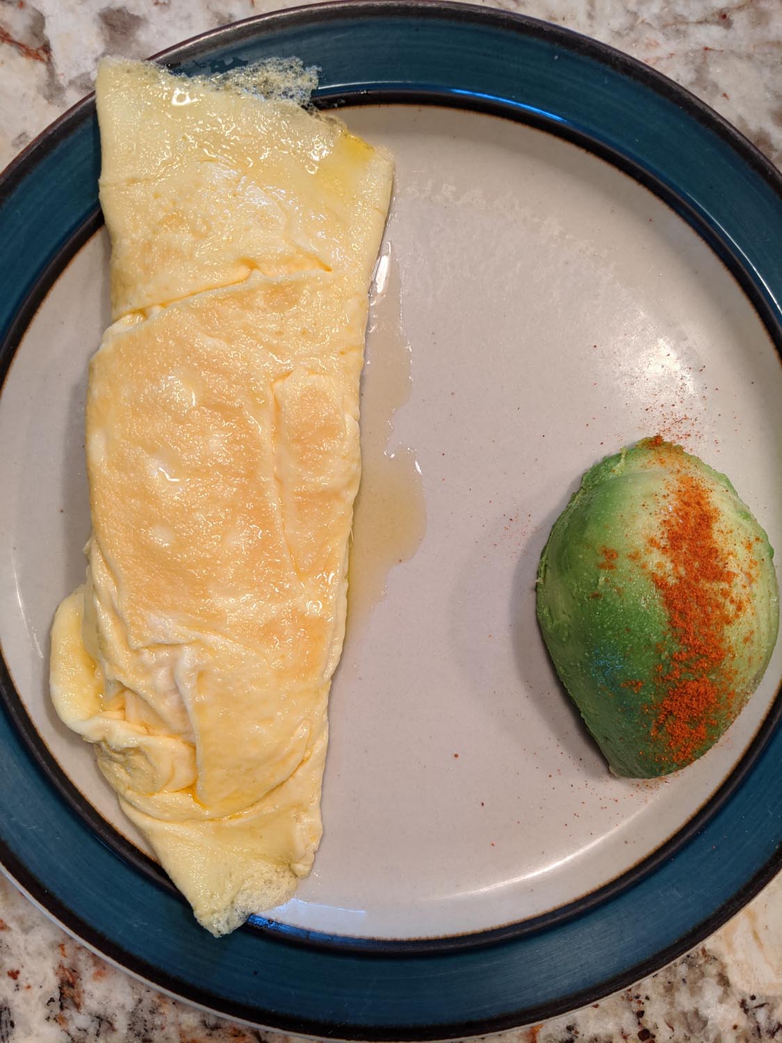 Omelette eaten at 2020-10-17