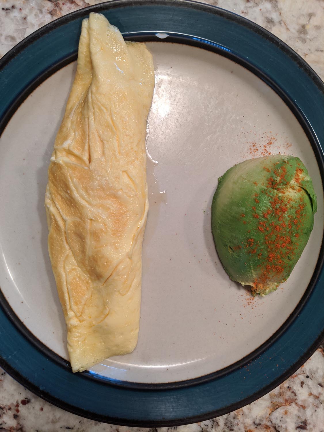 Omelette eaten at 2020-10-18