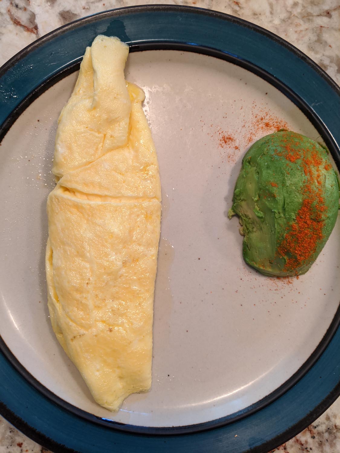 Omelette eaten at 2020-10-19