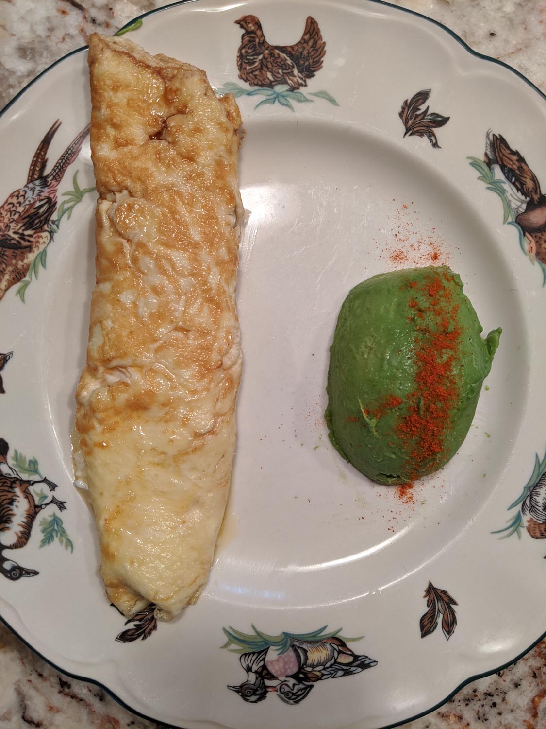 Omelette eaten at 2020-10-21