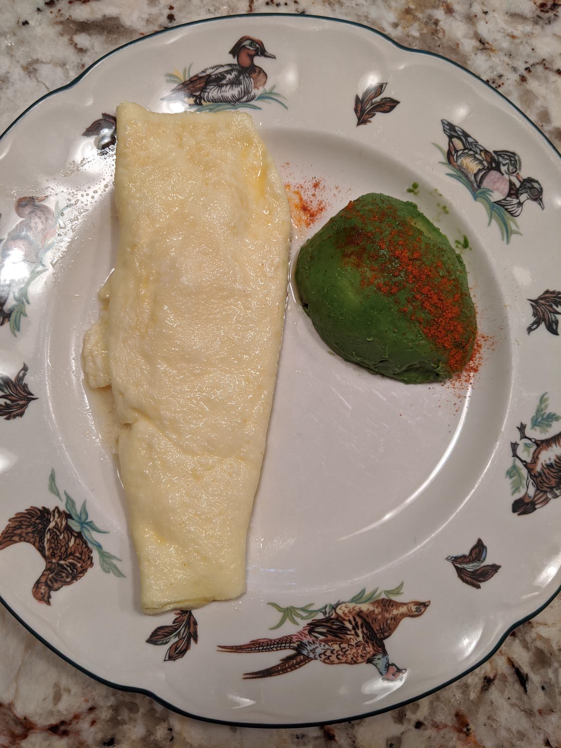 Omelette eaten at 2020-10-23