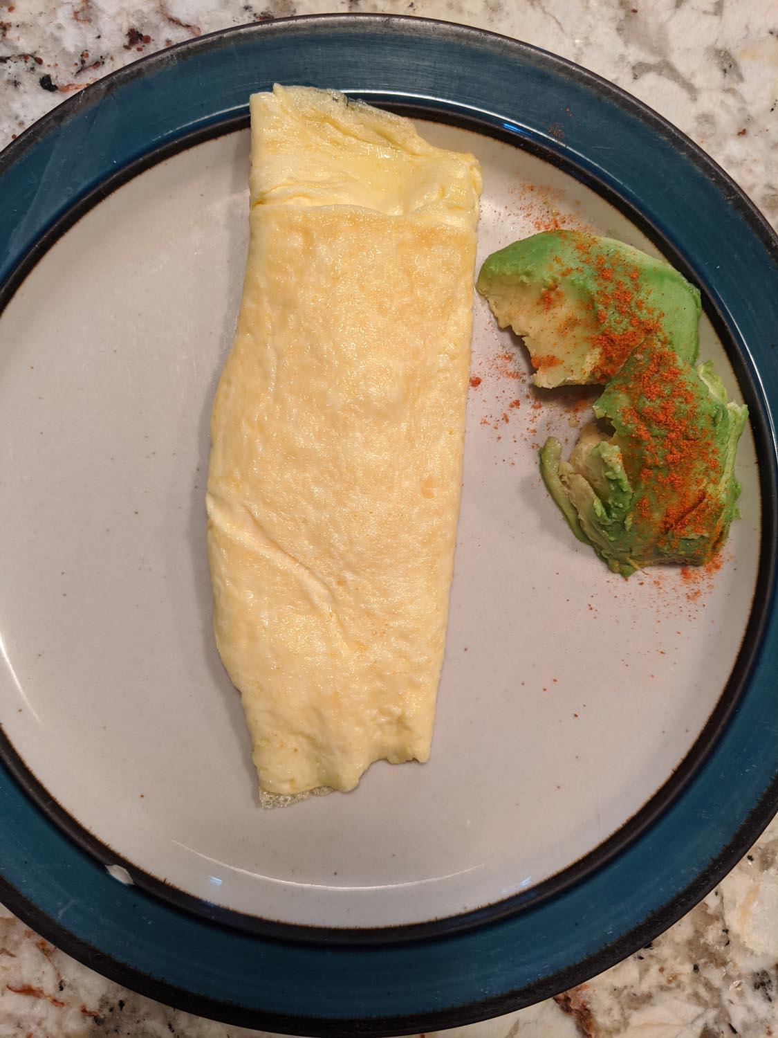 Omelette eaten at 2020-10-25