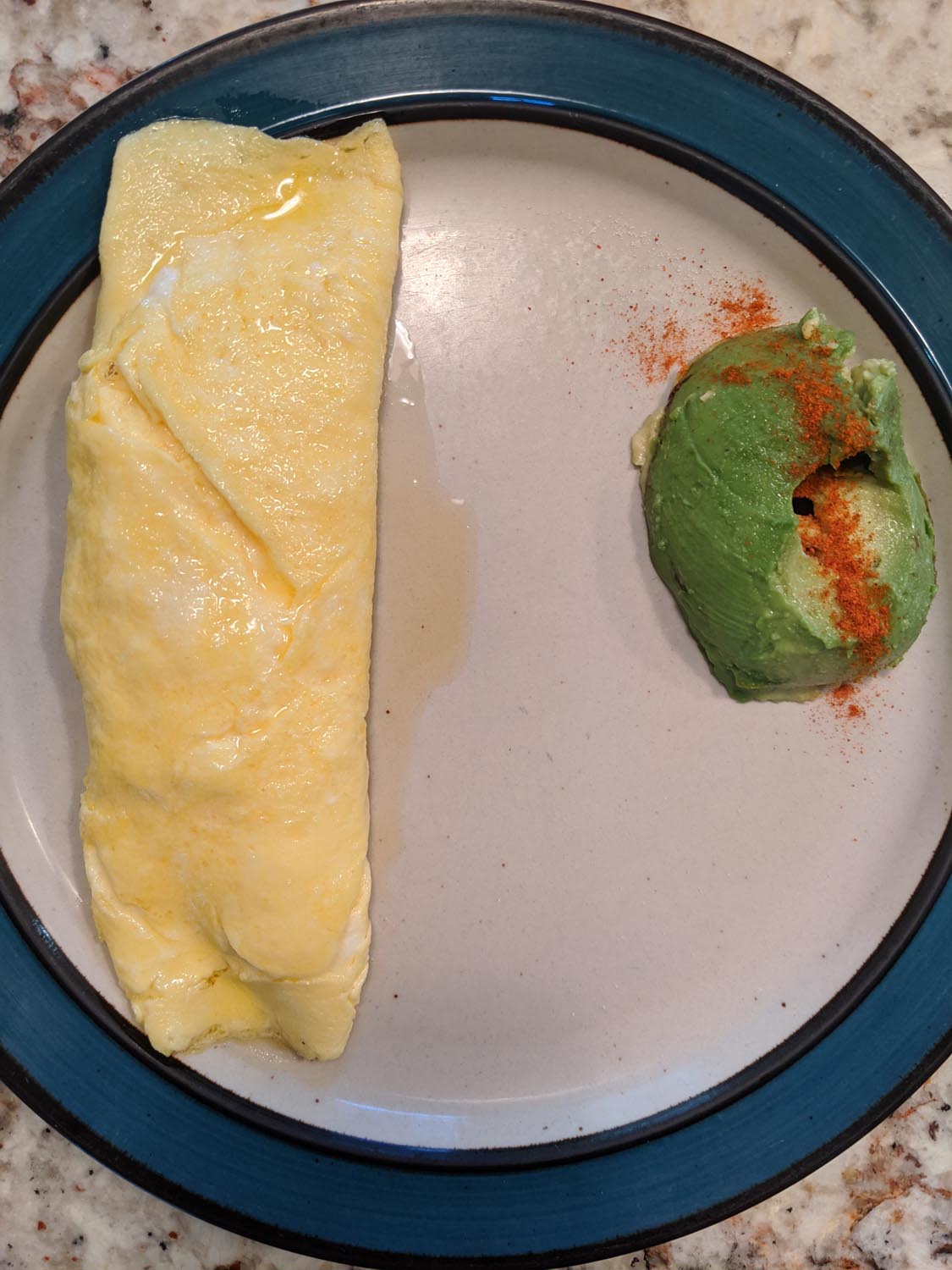 Omelette eaten at 2020-10-28
