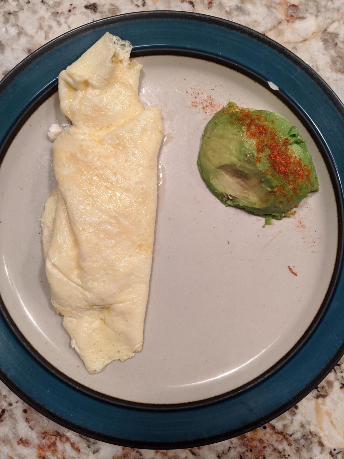 Omelette eaten at 2020-10-29