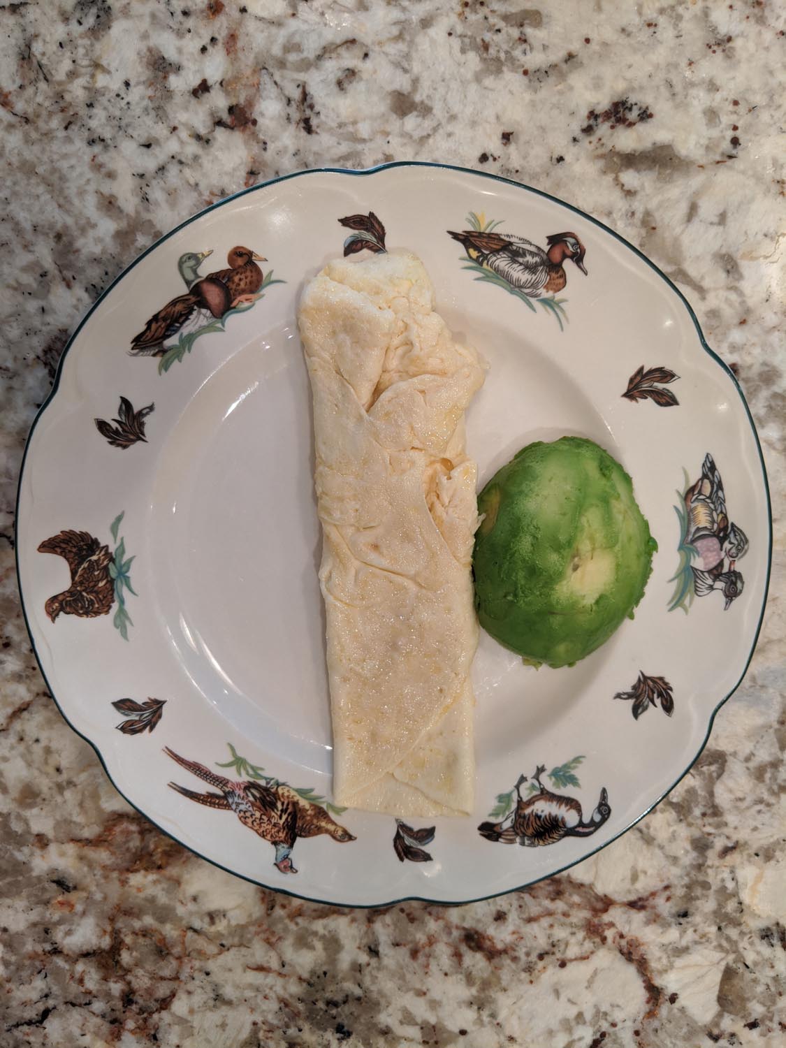 Omelette eaten at 2020-10-30