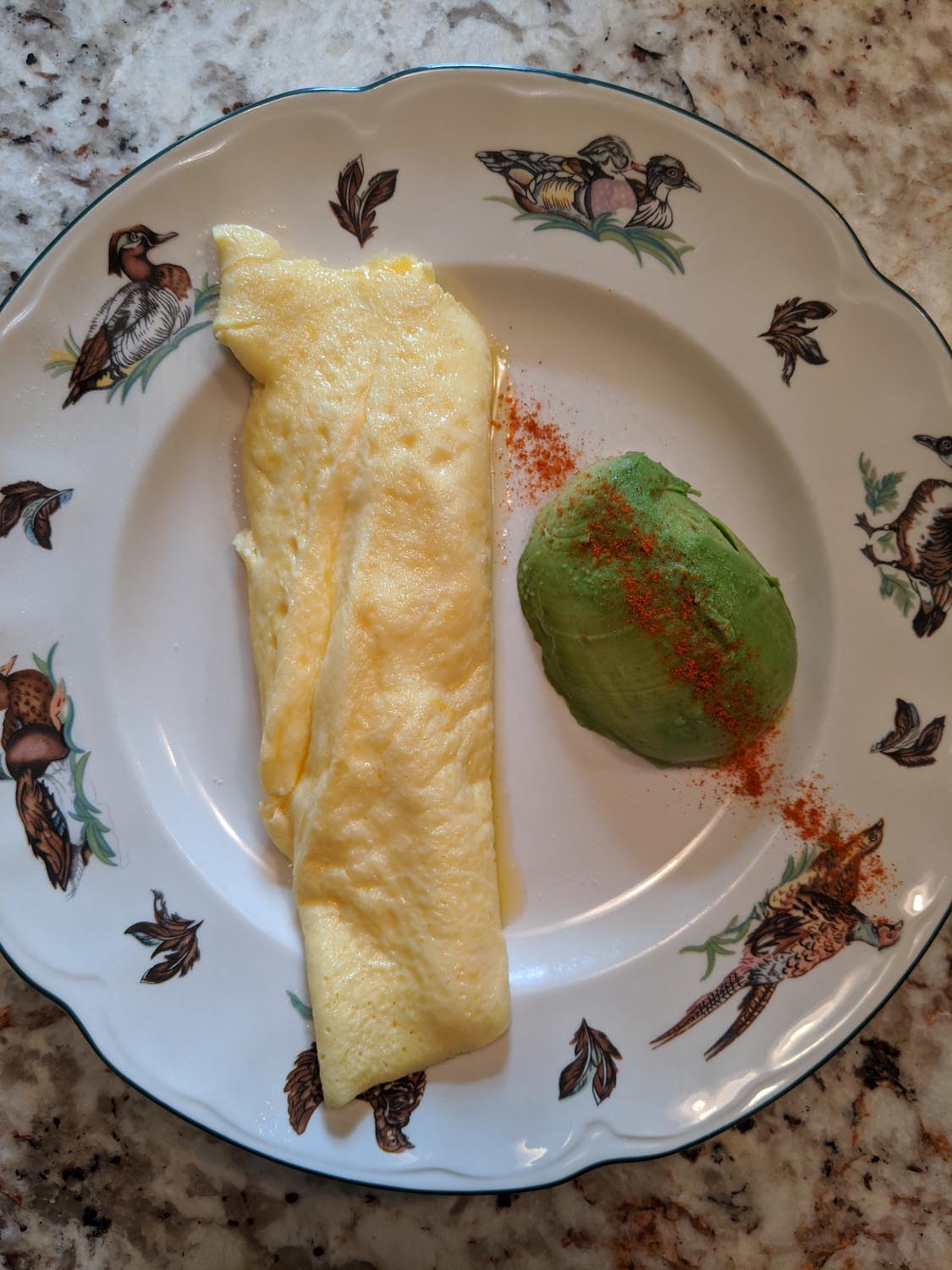 Omelette eaten at 2020-11-08