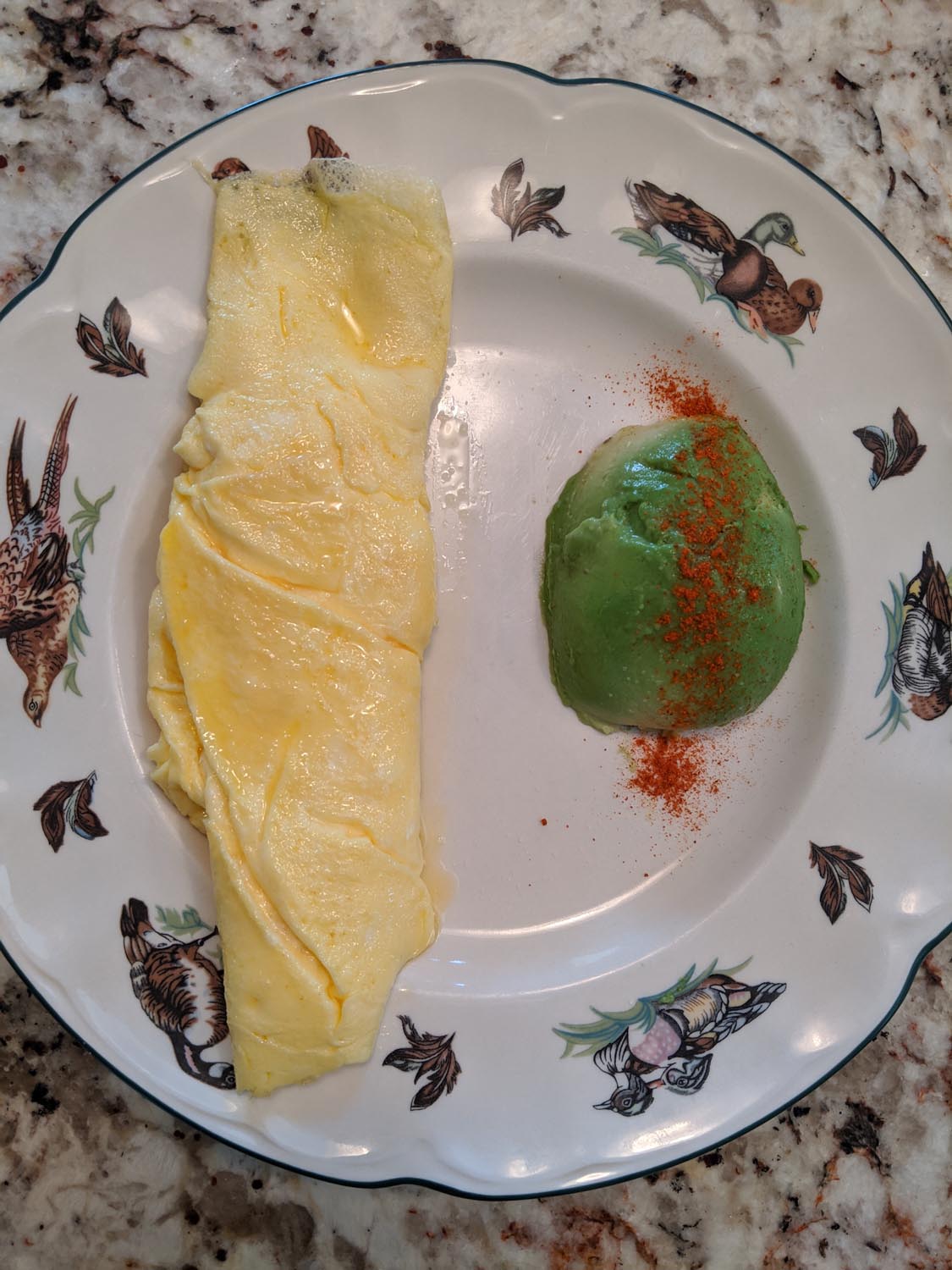 Omelette eaten at 2020-11-12