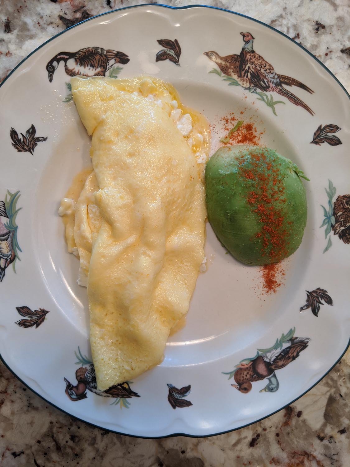 Omelette eaten at 2020-11-16