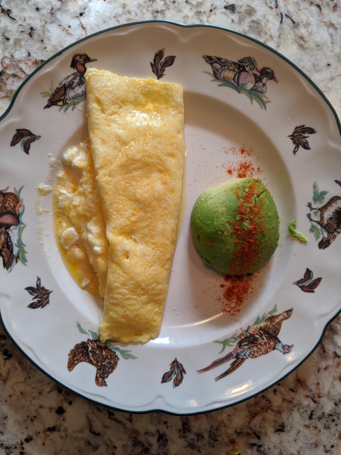 Omelette eaten at 2020-11-19