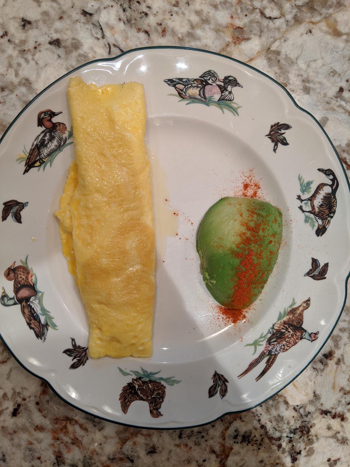 Omelette eaten at 2020-11-24