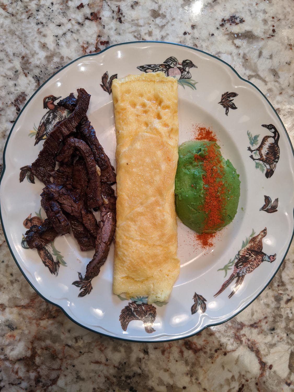 Omelette eaten at 2020-11-26