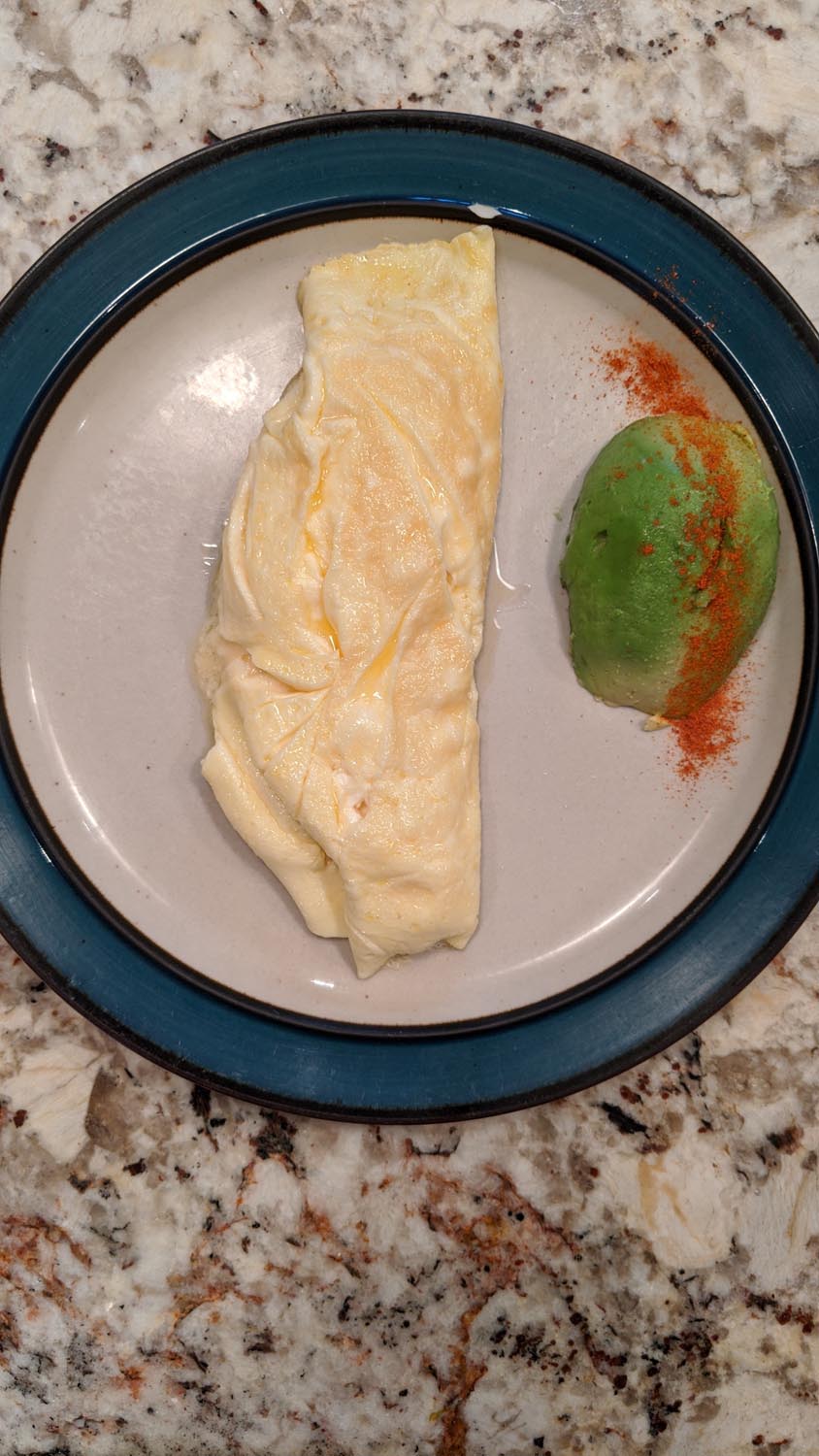 Omelette eaten at 2020-12-07