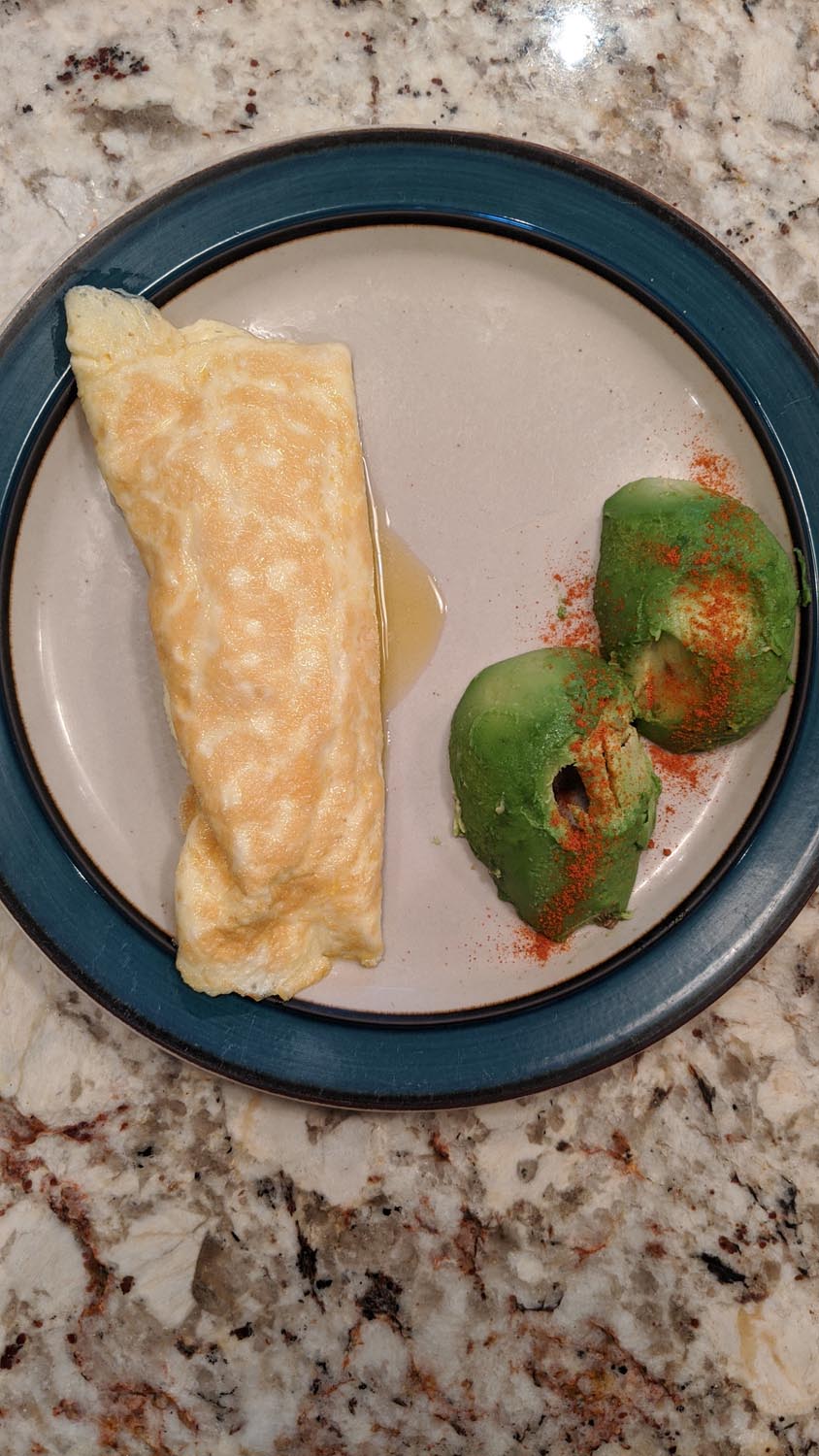 Omelette eaten at 2020-12-08