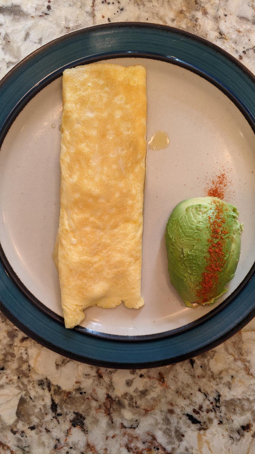 Omelette eaten at 2020-12-13