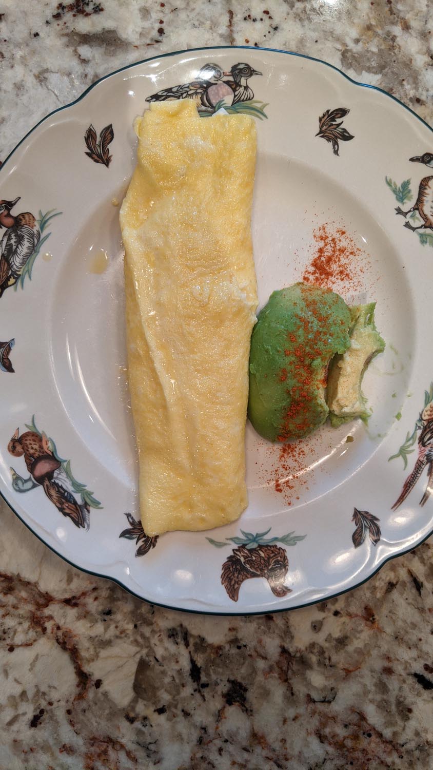 Omelette eaten at 2020-12-19