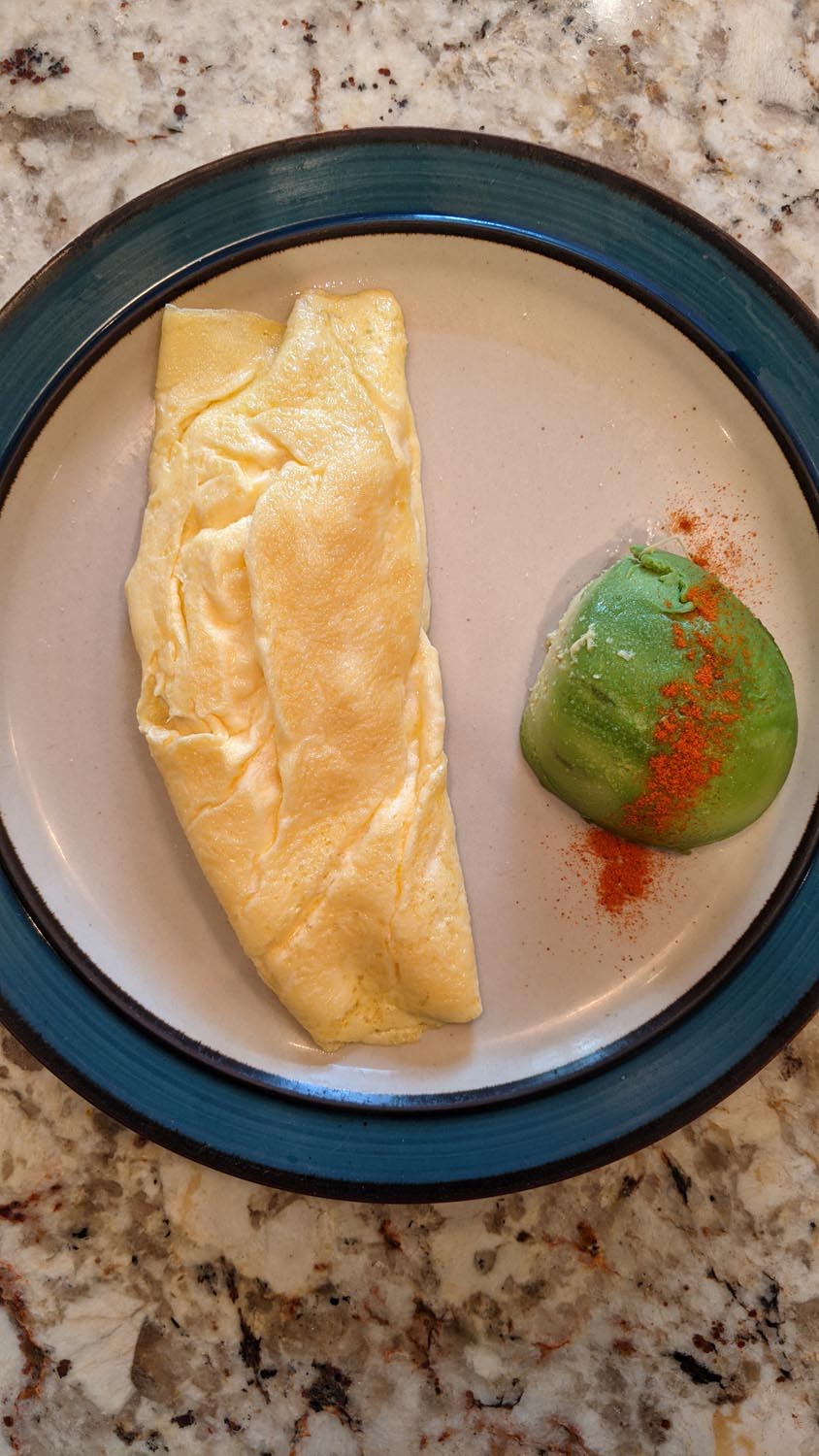 Omelette eaten at 2020-12-24