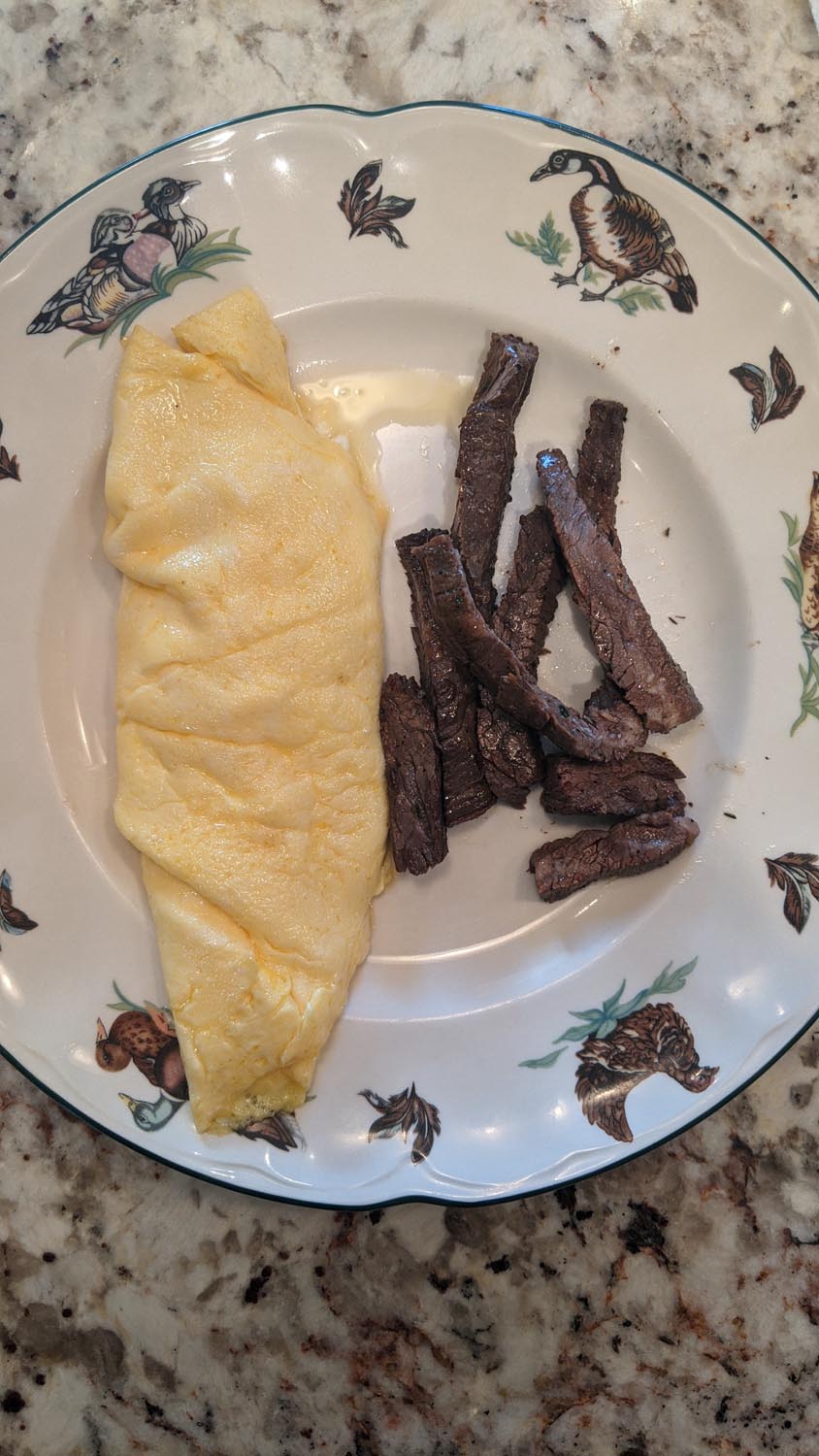 Omelette eaten at 2020-12-25
