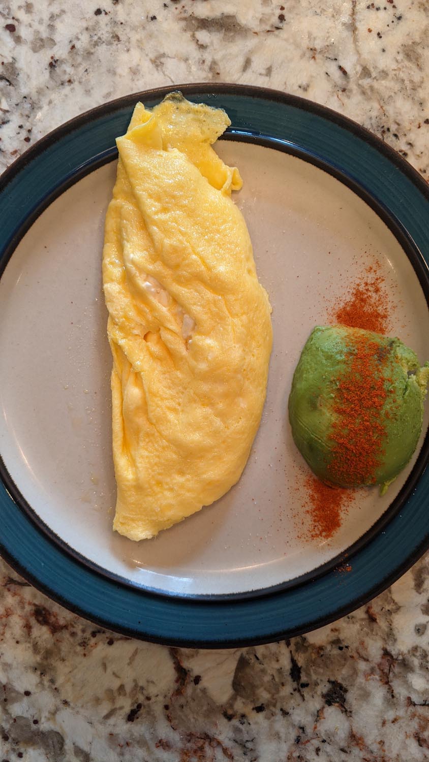 Omelette eaten at 2020-12-27