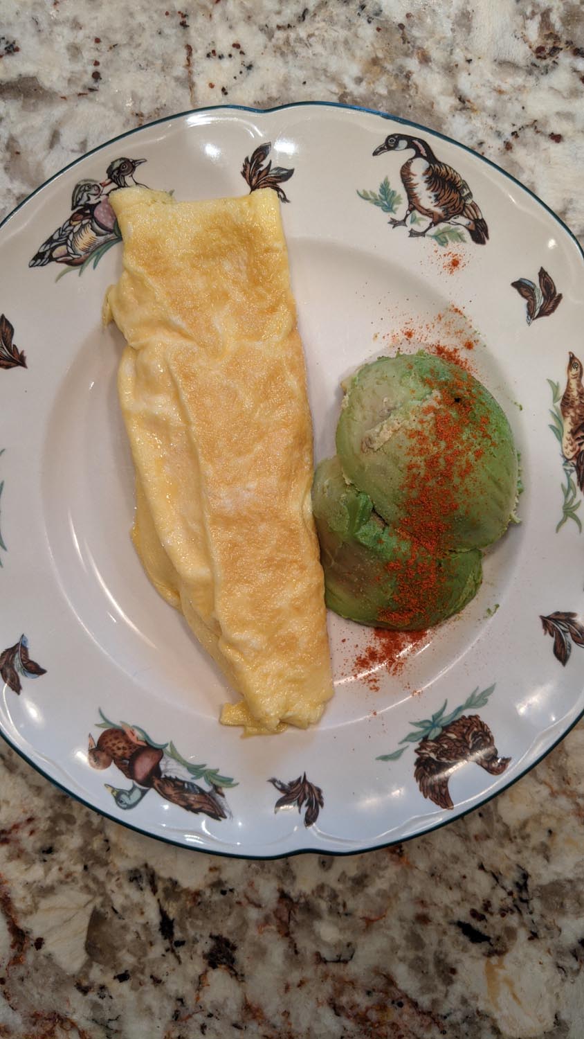 Omelette eaten at 2020-12-29