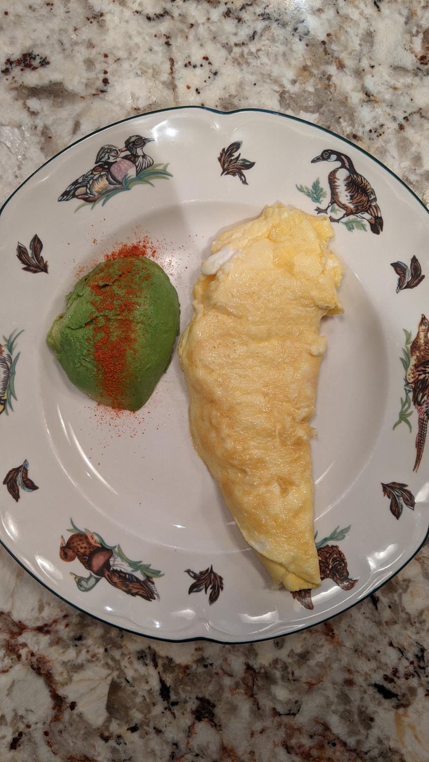 Omelette eaten at 2021-01-05