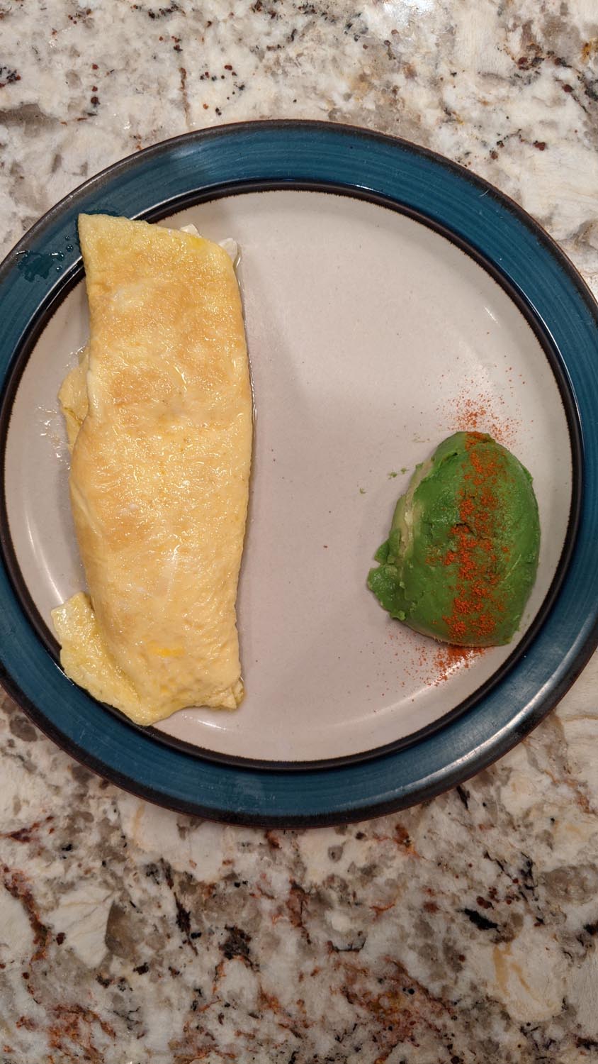 Omelette eaten at 2021-01-11