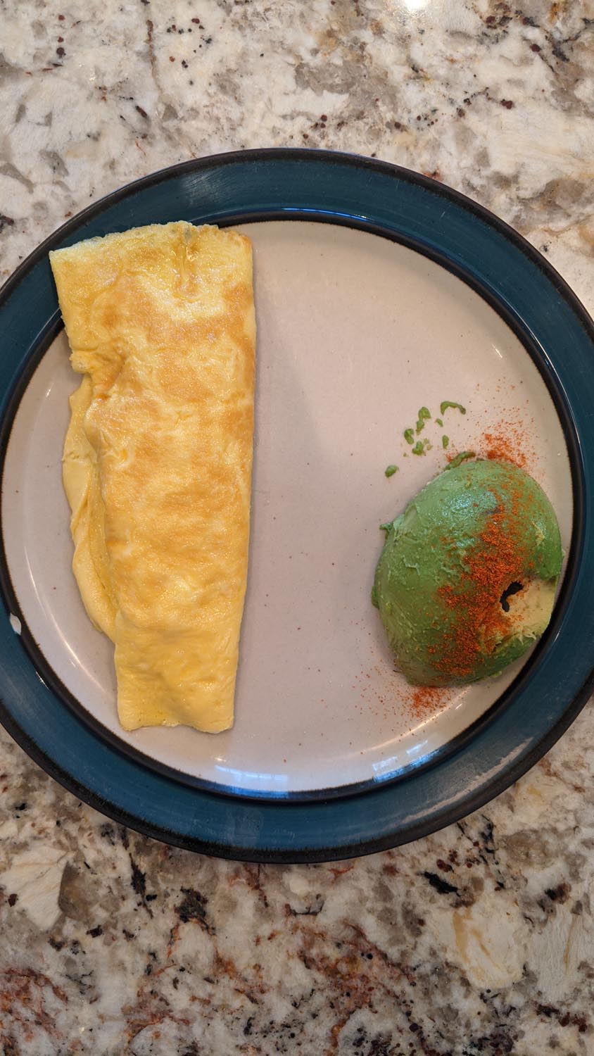 Omelette eaten at 2021-01-21