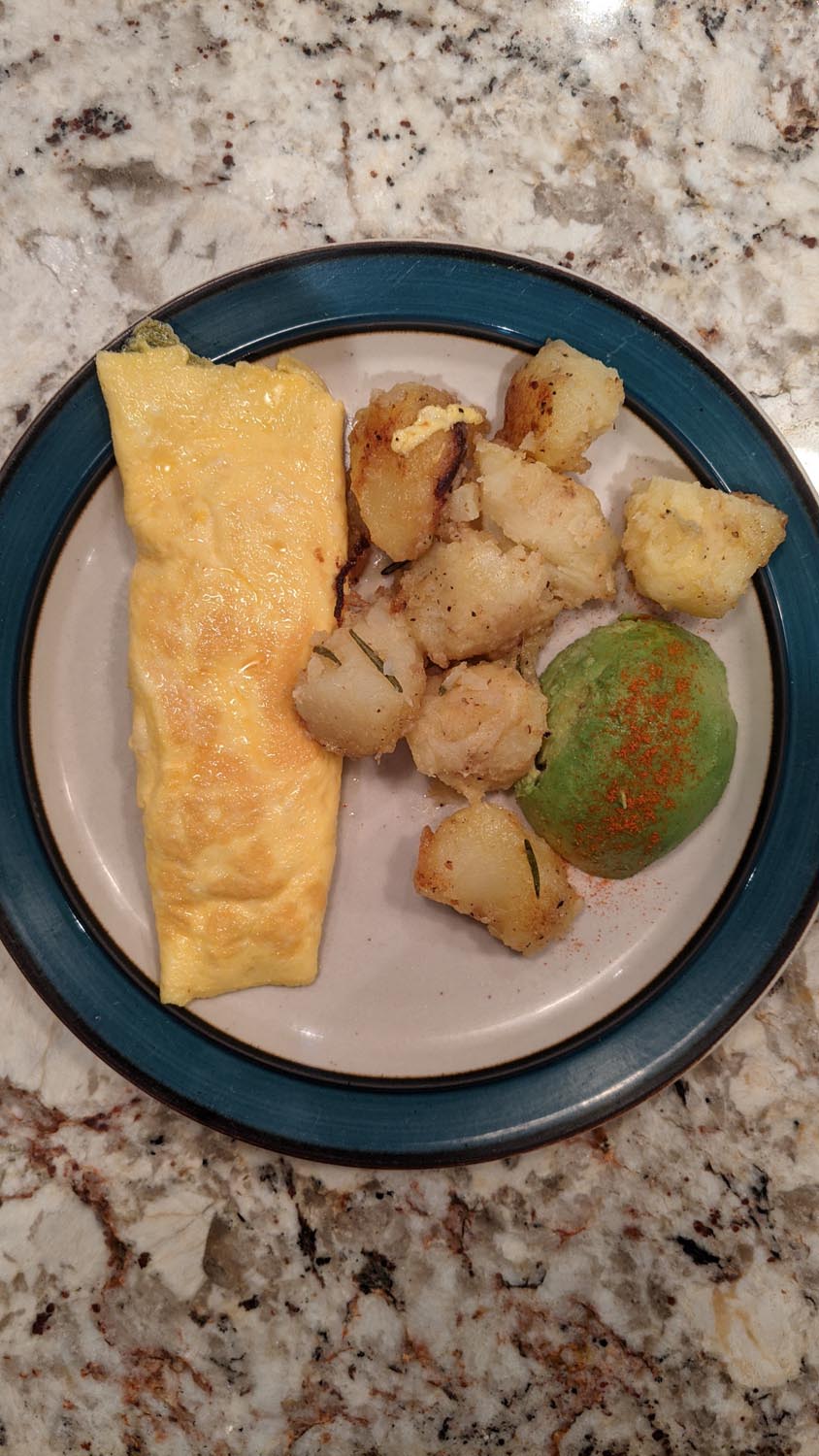 Omelette eaten at 2021-01-24