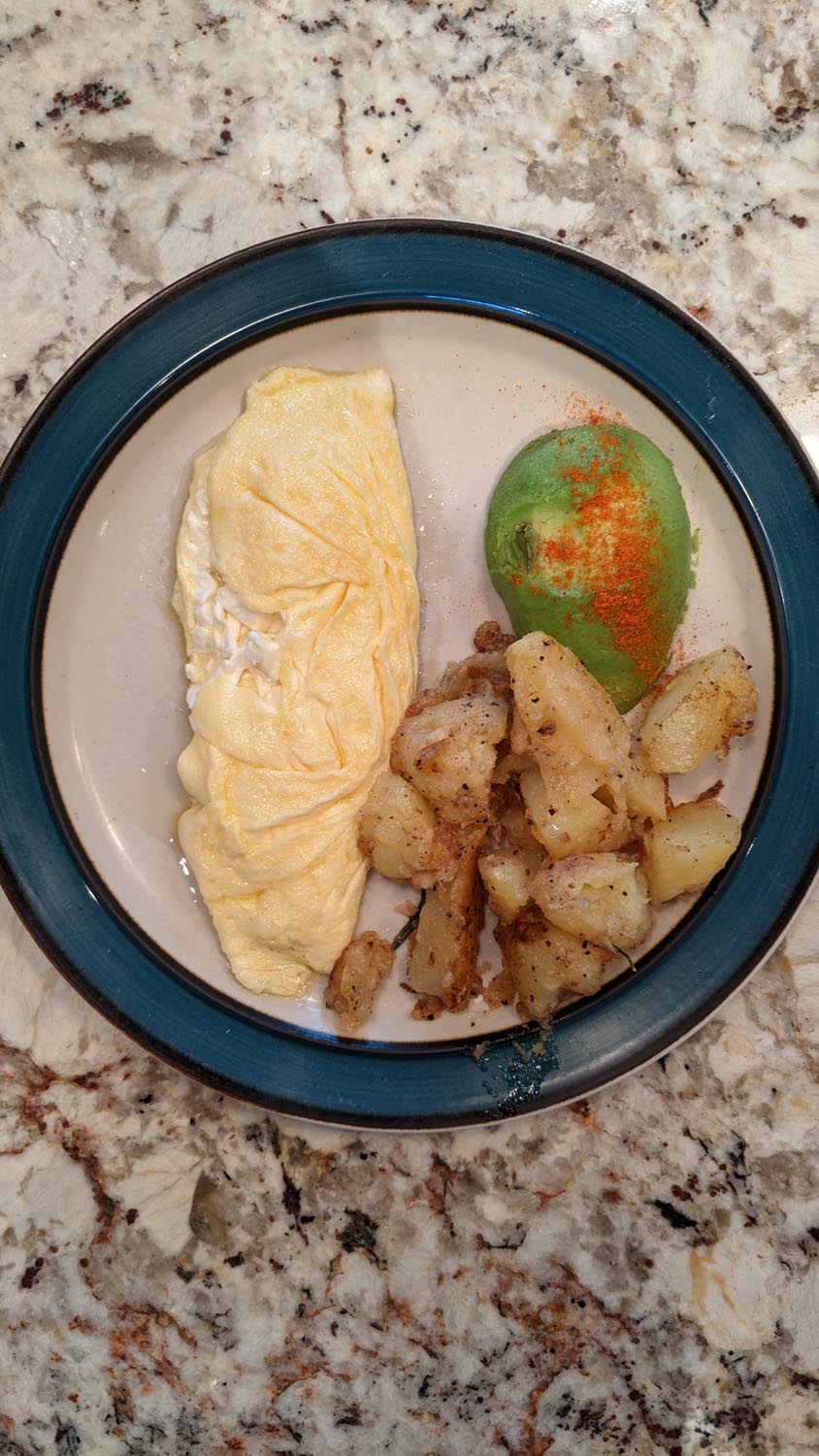 Omelette eaten at 2021-01-31